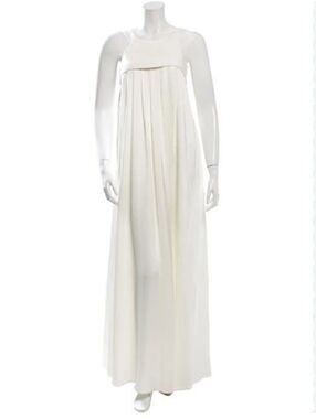 L Agence Sadie Maxi Dress Size Small* Bridgerton Minimalist Boho Romantic Modest